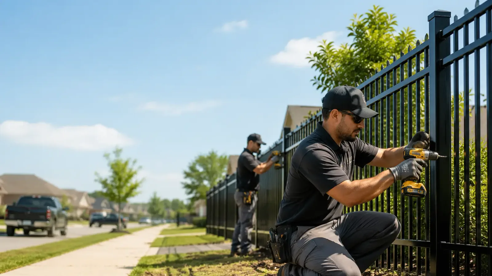 Metal Fence Installation in Mineola, TX